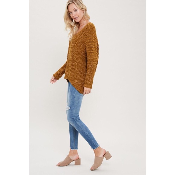 >>LAST<< Carrie Popcorn Textured Oversized Sweater - Picture 4 of 5
